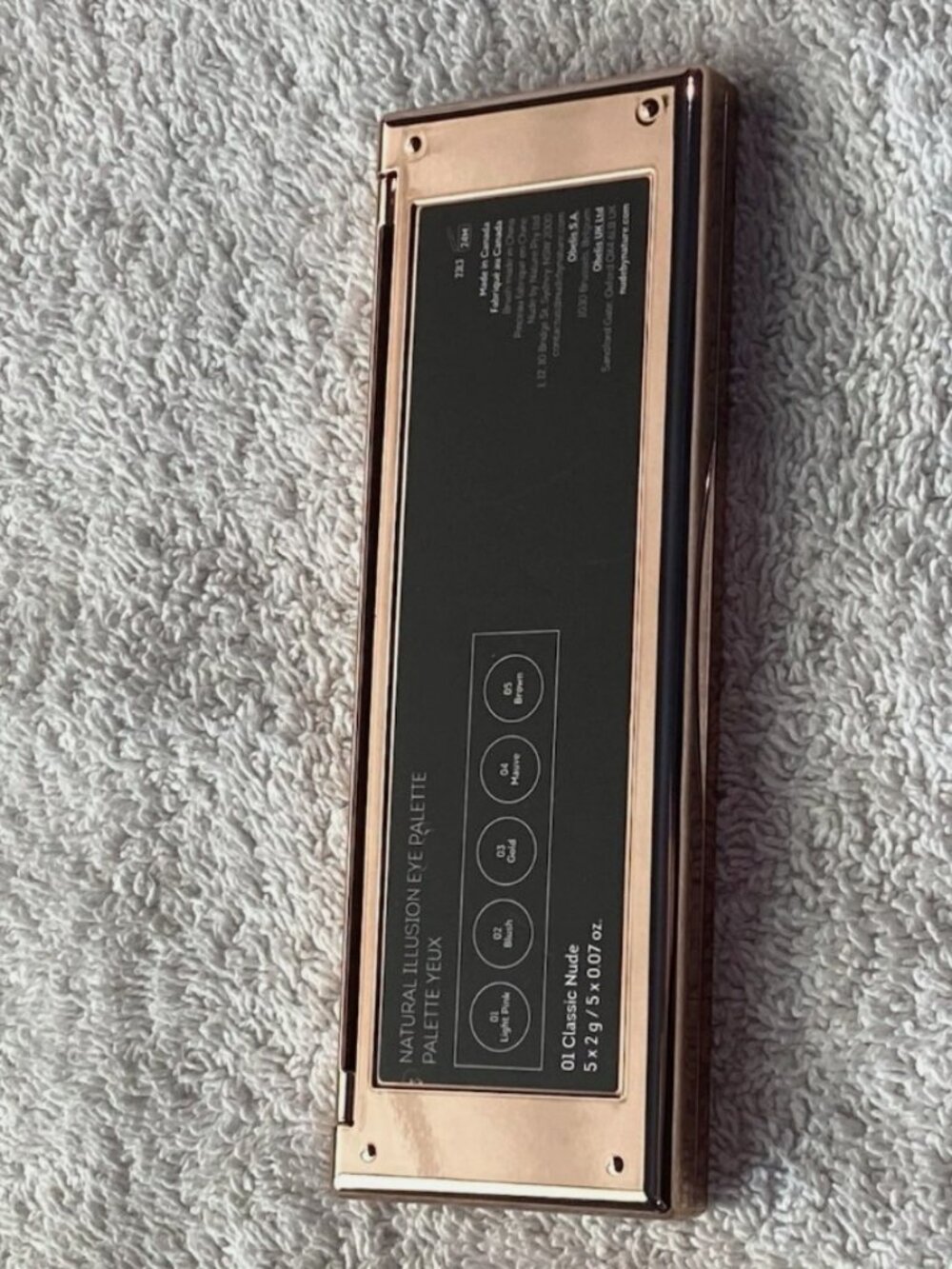 Nude By Nature NATURAL ILLUSION Eyeshadow PALETTE In 01 Classic Nude - Picture 5 of 11